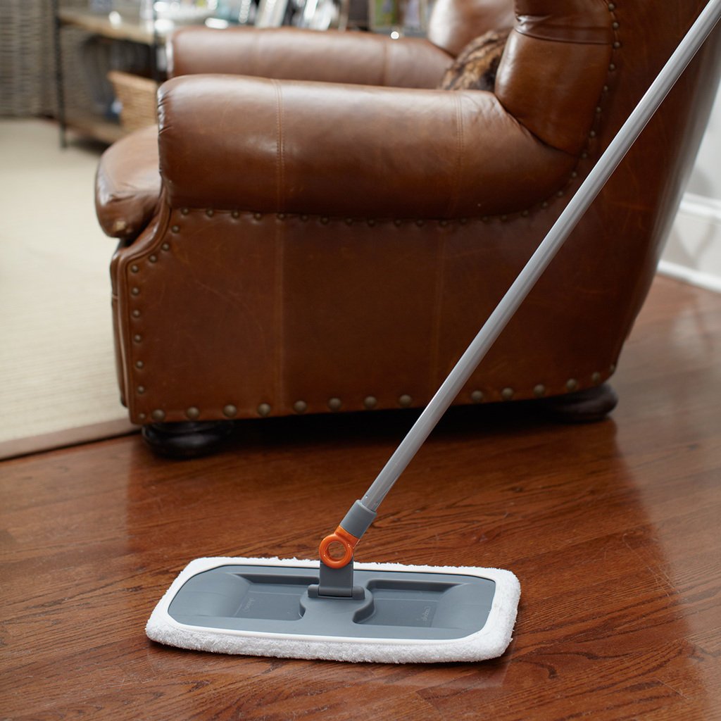 Casabella Swivel Duster Graphite/Orange 8"X16"