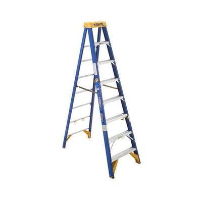 Werner Ladder OBEL08 Old Blue Electricians Ladder IAA 8ft