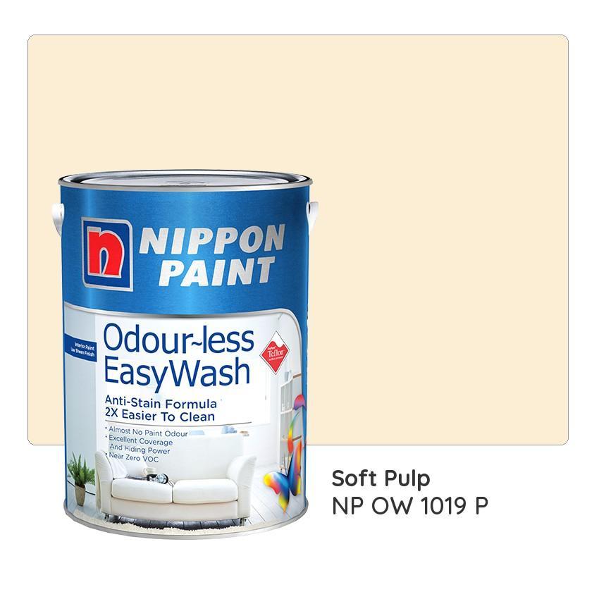 Nippon Paint Odour-less All-in-1 NP YO 1254 D (Mansion Gold)