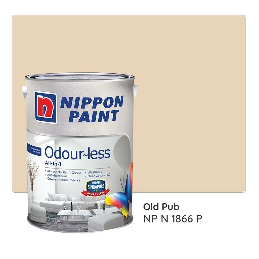 Nippon Paint Odour-less All-in-1 NP YO 1254 D (Mansion Gold)