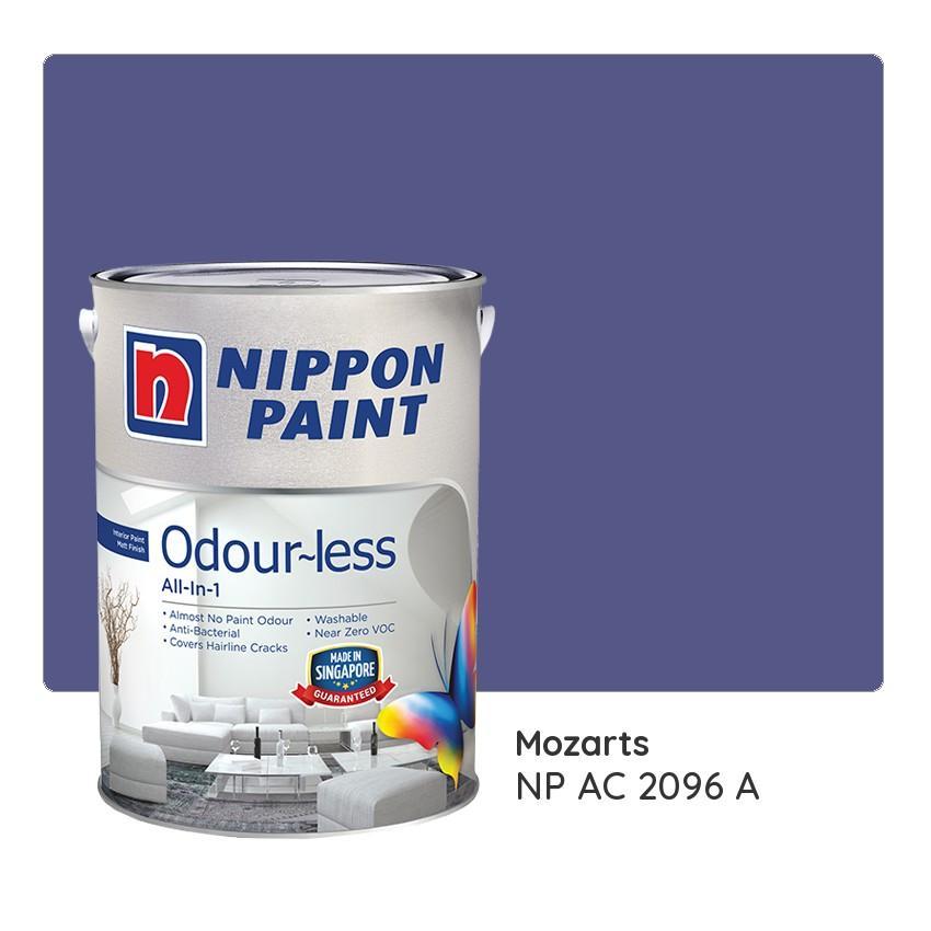Nippon Paint Odour-less All-in-1 NP YO 1254 D (Mansion Gold)