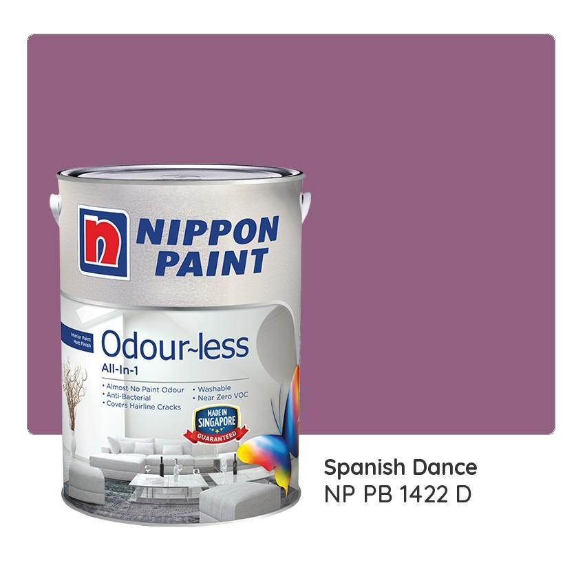Nippon Paint Odour-less All-in-1 NP YO 1254 D (Mansion Gold)