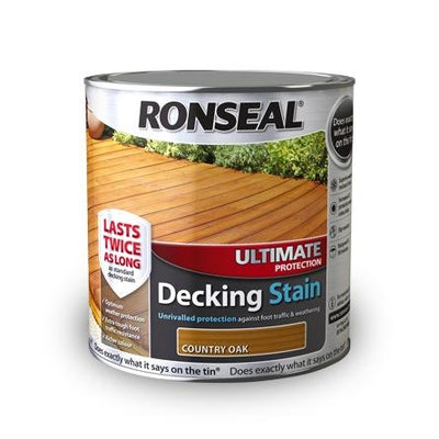 Ronseal Ultimate Protection Decking Stain Walnut 2.5L