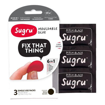 Sugru Mouldable Glue SBLK3 (Black)