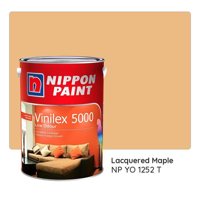 Nippon Paint Vinilex 5000 NP YO 1252 T (Lacquered Maple)