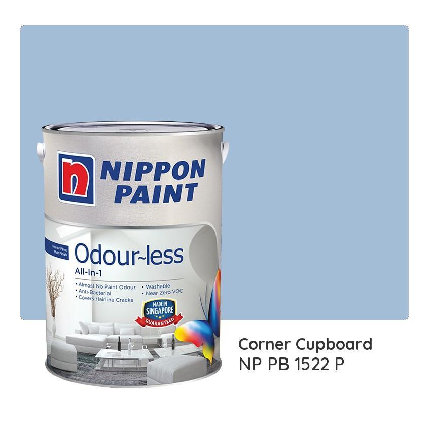 Nippon Paint Odour-less All-in-1 NP YO 1254 D (Mansion Gold)