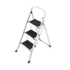 Hailo 3 Steel Steps White