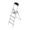 Hailo L60 Aluminium Safety Ladder 4 Steps