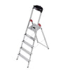 Hailo L60 Aluminium Safety Ladder 5 Steps