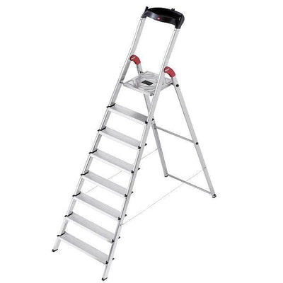 Hailo L60 Aluminium Safety Ladder 8 Steps