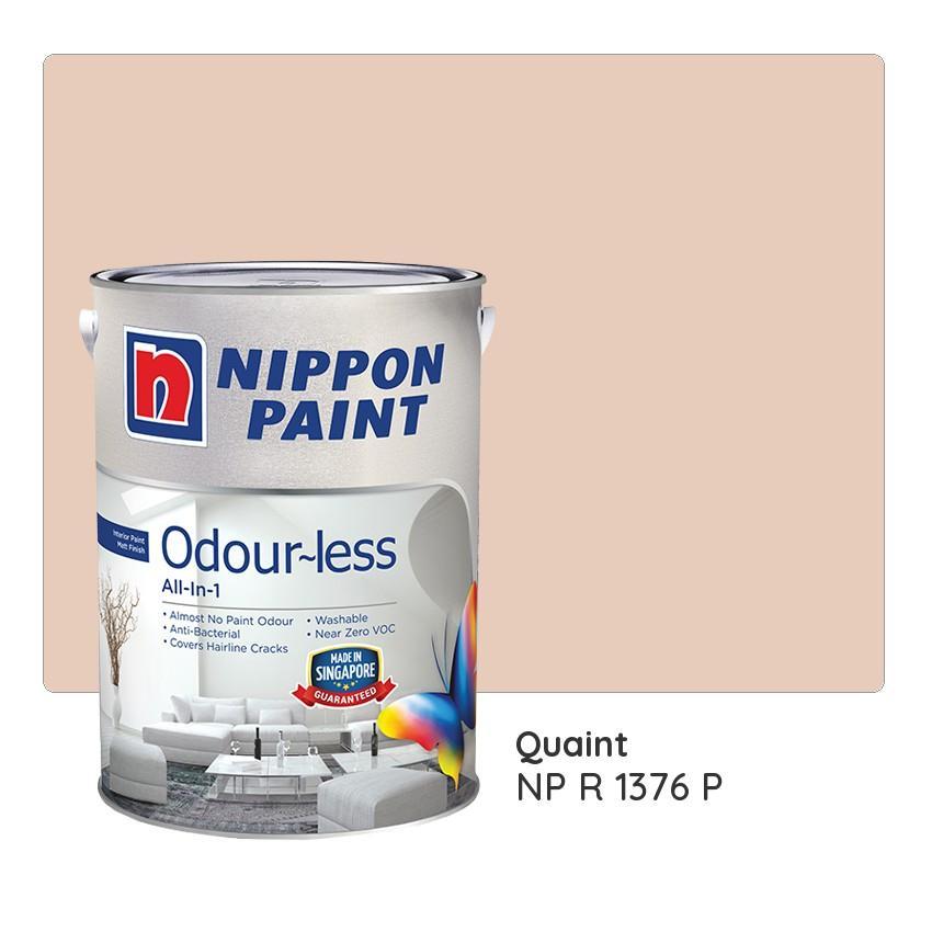 Nippon Paint Odour-less All-in-1 NP YO 1254 D (Mansion Gold)