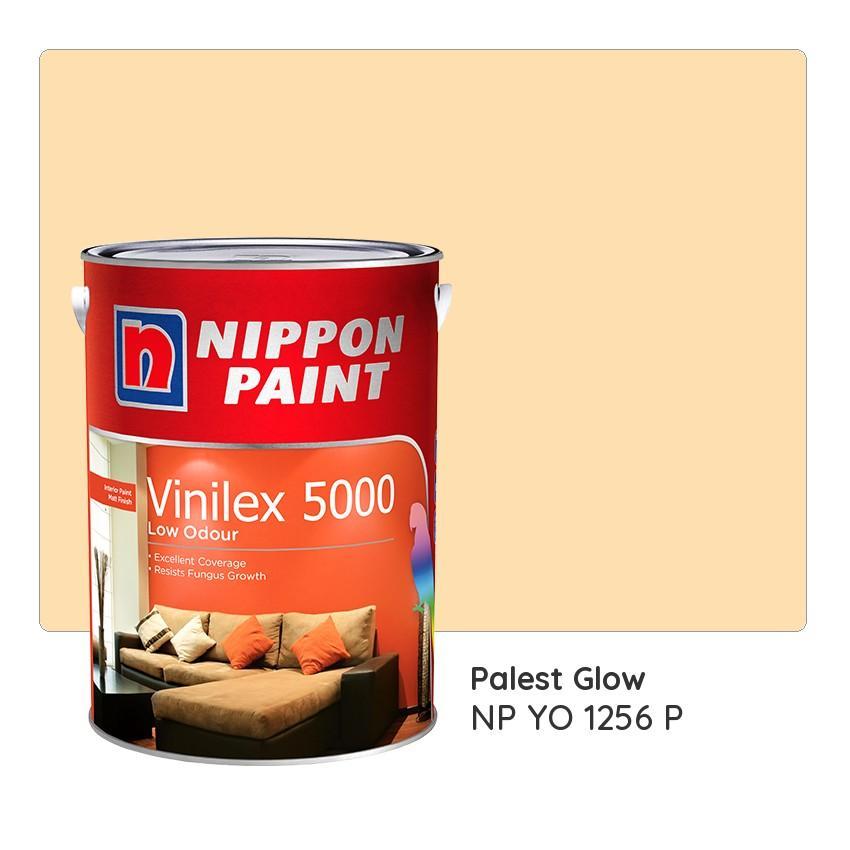 Nippon Paint Vinilex 5000 NP YO 1256 P (Palest Glow)