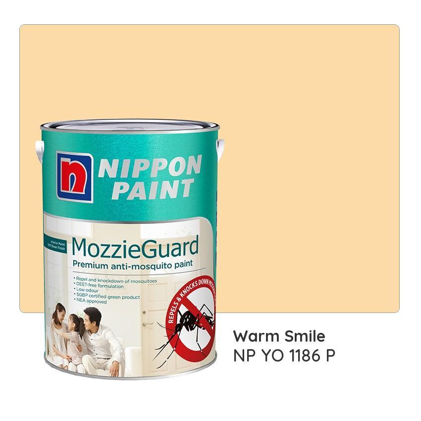 Nippon Paint Mozzieguard NP YO1186P (Warm Smile)