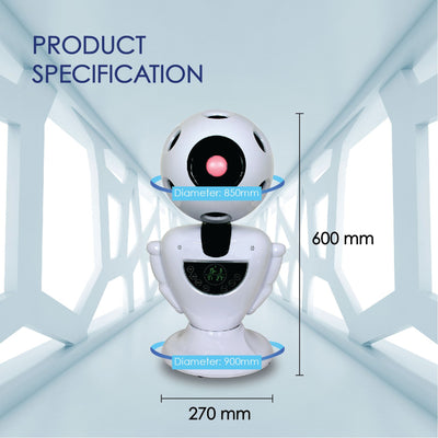 iFan "MR ROBOFAN" Whole Room Eco Air Circulator with Remote Control (IF7373)