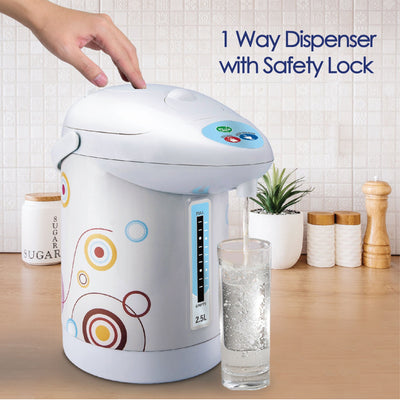 My Choice 2.5L Electric Airpot with Stainless Steel (MC250)