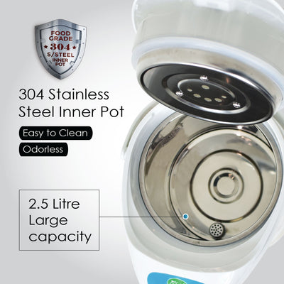 My Choice 2.5L Electric Airpot with Stainless Steel (MC250)