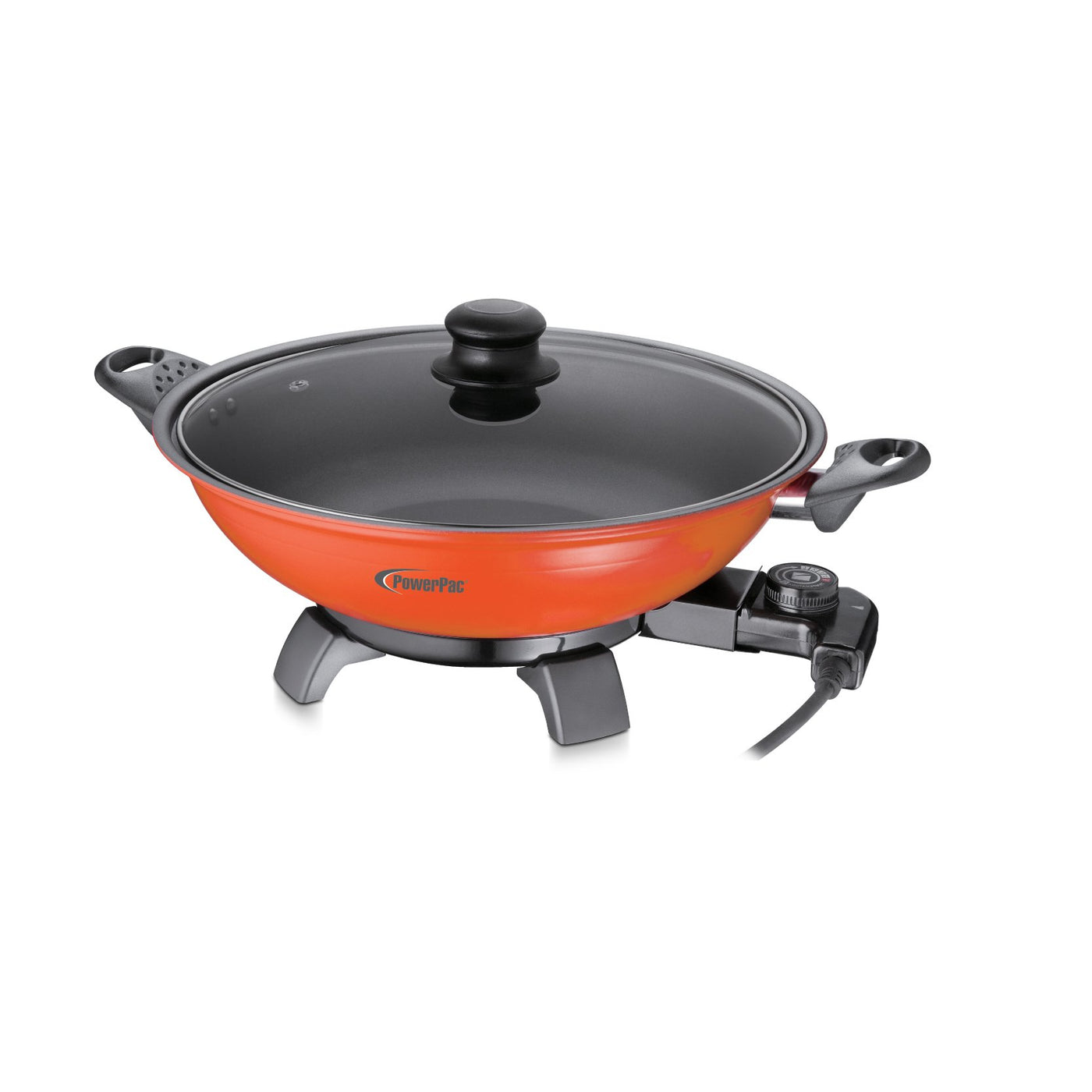 PowerPac 12" Electric Wok & Steamboat (PPEC812)