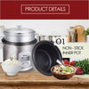 PowerPac 0.6L Rice Cooker with Steamer (PPRC62)
