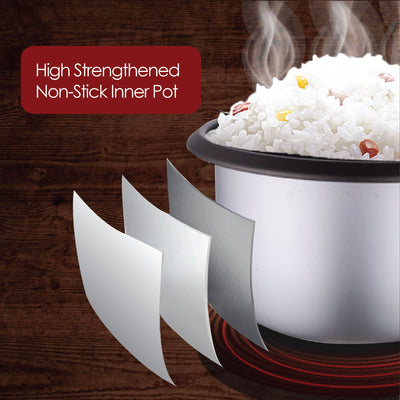 PowerPac 0.6L Rice Cooker with Steamer (PPRC62)