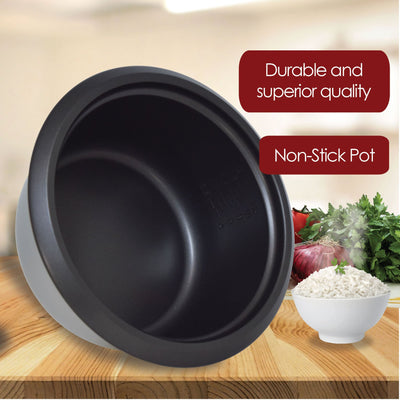 PowerPac 0.6L Rice Cooker with Steamer (PPRC62)