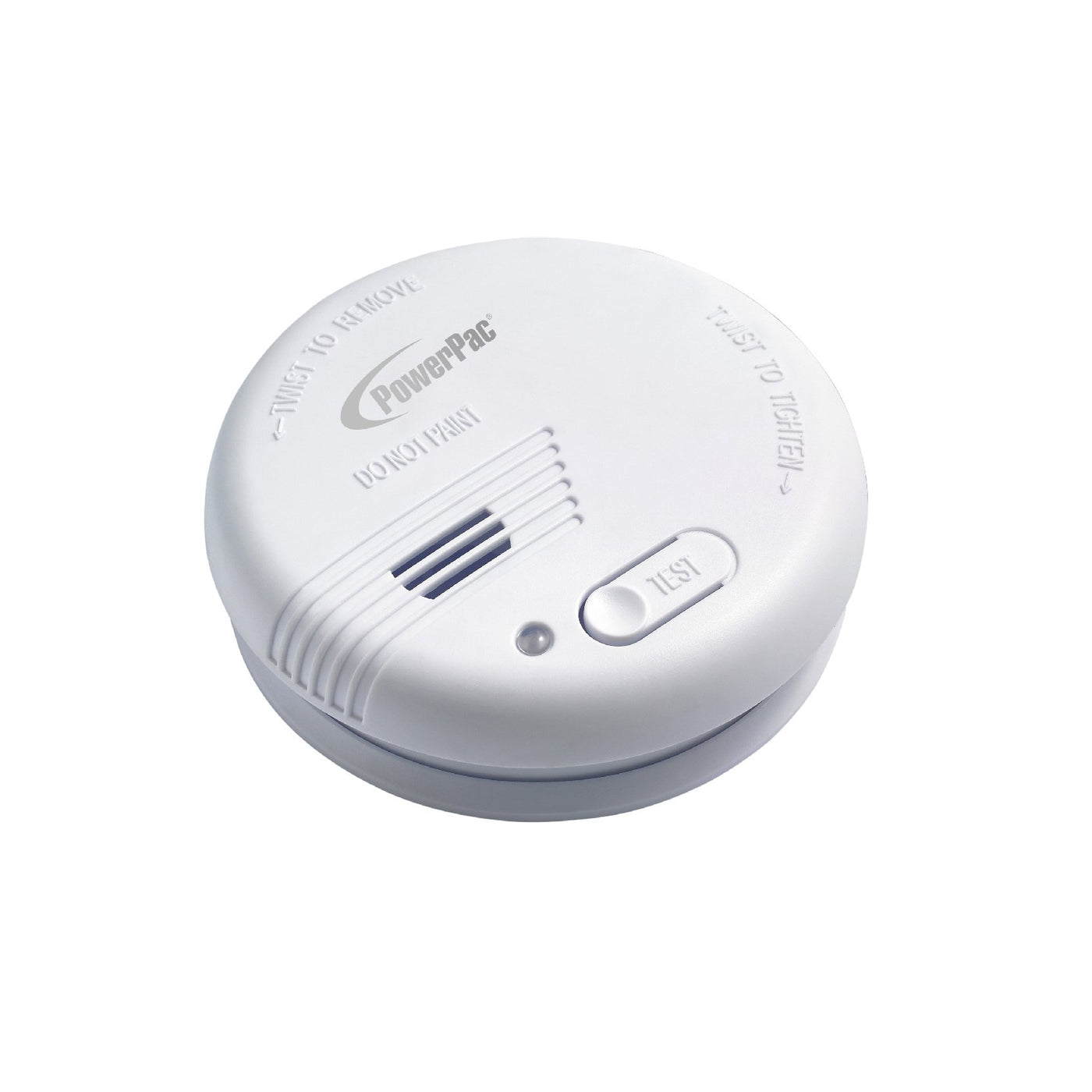 PowerPac Smoke Detector with Light and Test Button (PPSD125)