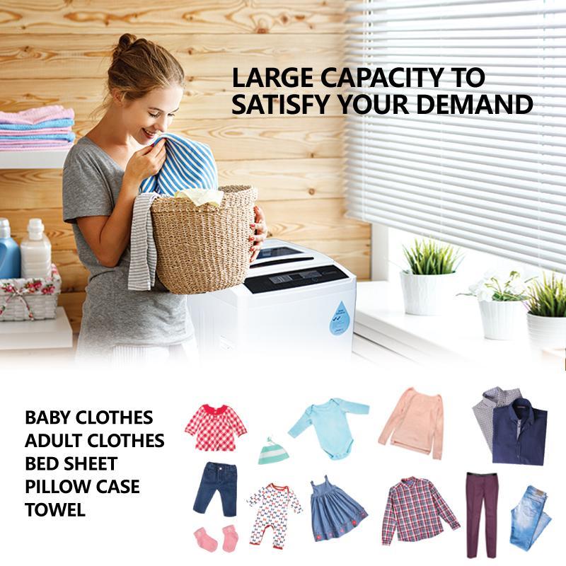 PowerPac Top Load Washing Machine 8Kg Washload (PPW888)