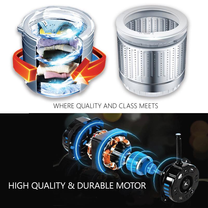 PowerPac Top Load Washing Machine 8Kg Washload (PPW888)