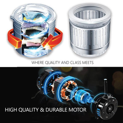 PowerPac Top Load Washing Machine 8Kg Washload (PPW888)