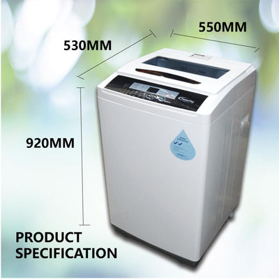 PowerPac Top Load Washing Machine 8Kg Washload (PPW888)