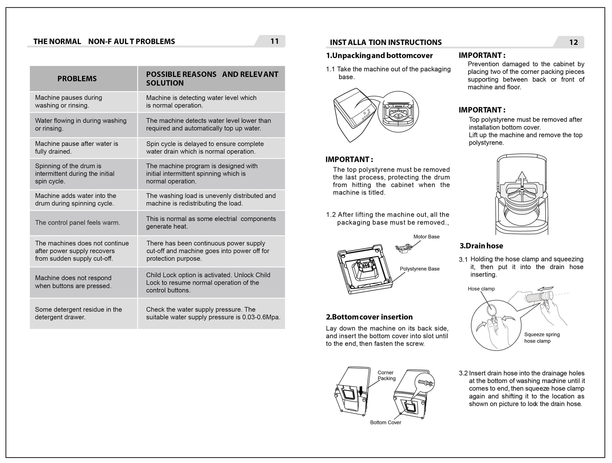 PowerPac Top Load Washing Machine 8Kg Washload (PPW888)