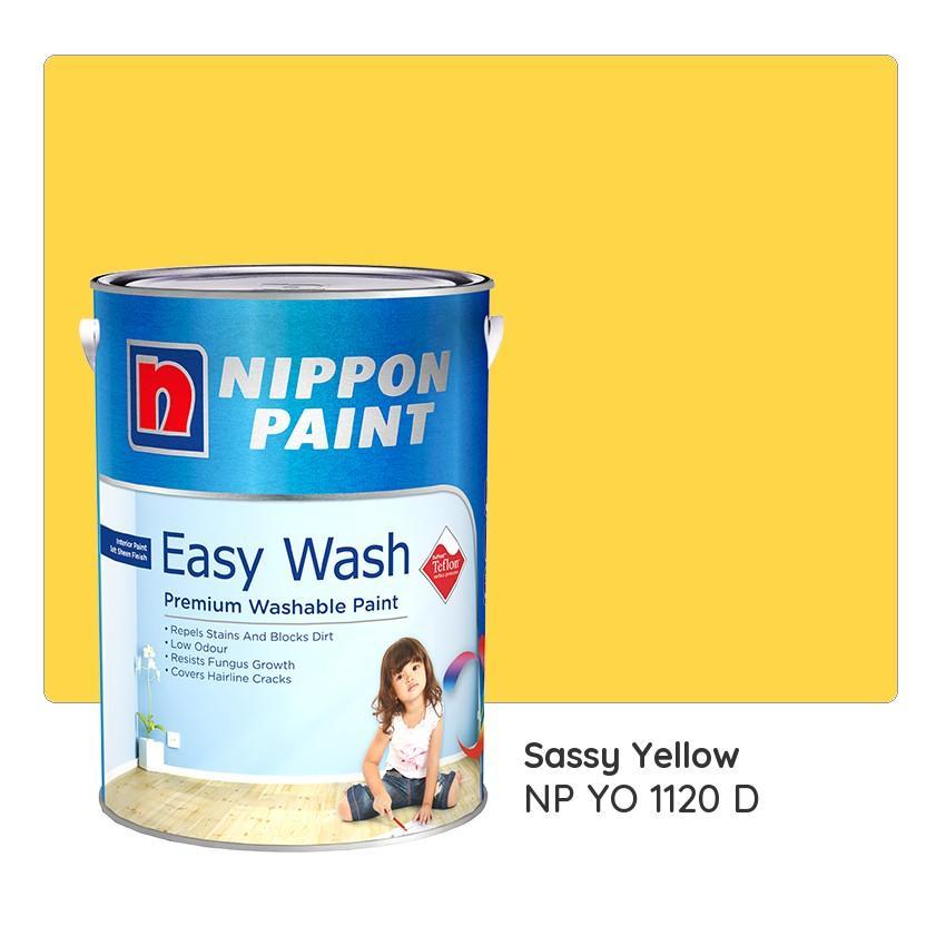 Nippon Paint Odour-less All-in-1 NP YO 1254 D (Mansion Gold)