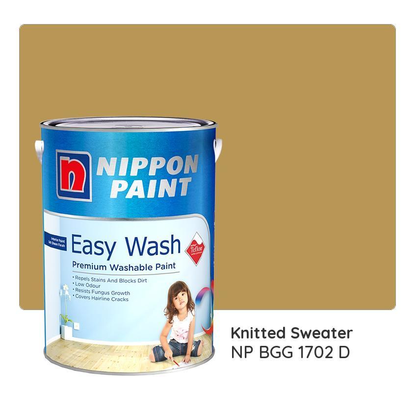 Nippon Paint Odour-less All-in-1 NP YO 1254 D (Mansion Gold)