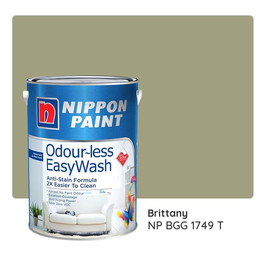 Nippon Paint Odour-less All-in-1 NP YO 1254 D (Mansion Gold)