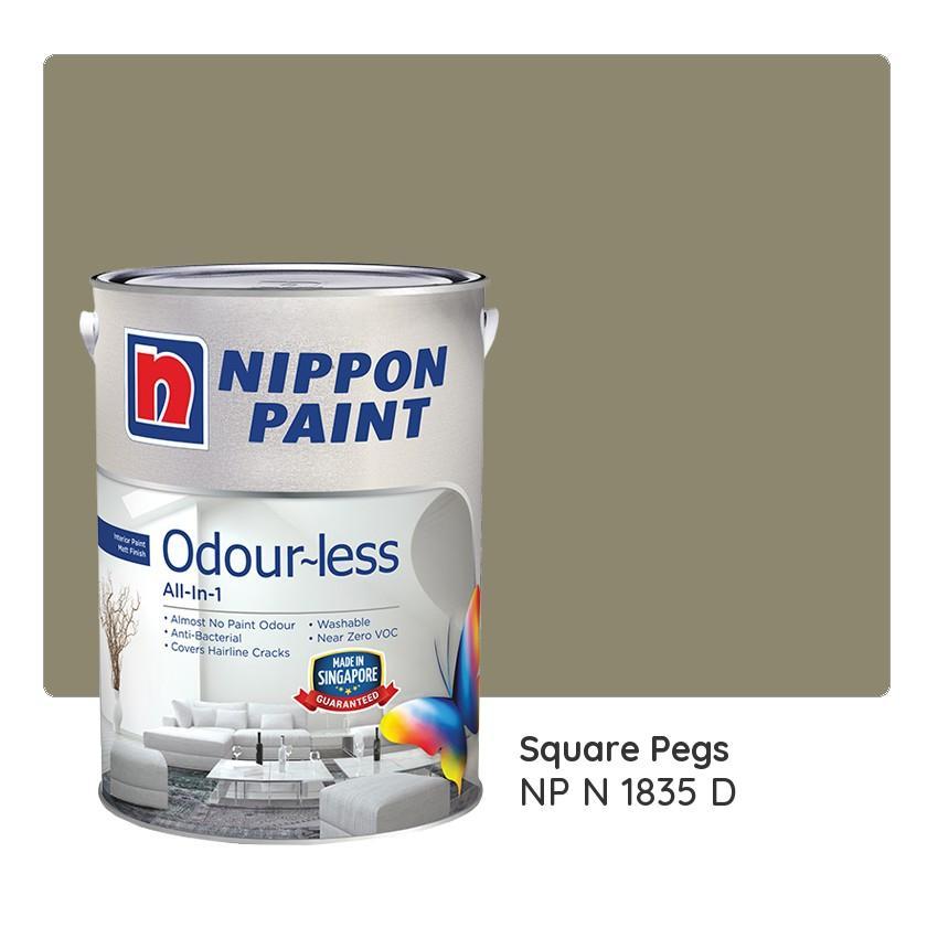 Nippon Paint Odour-less All-in-1 NP YO 1254 D (Mansion Gold)