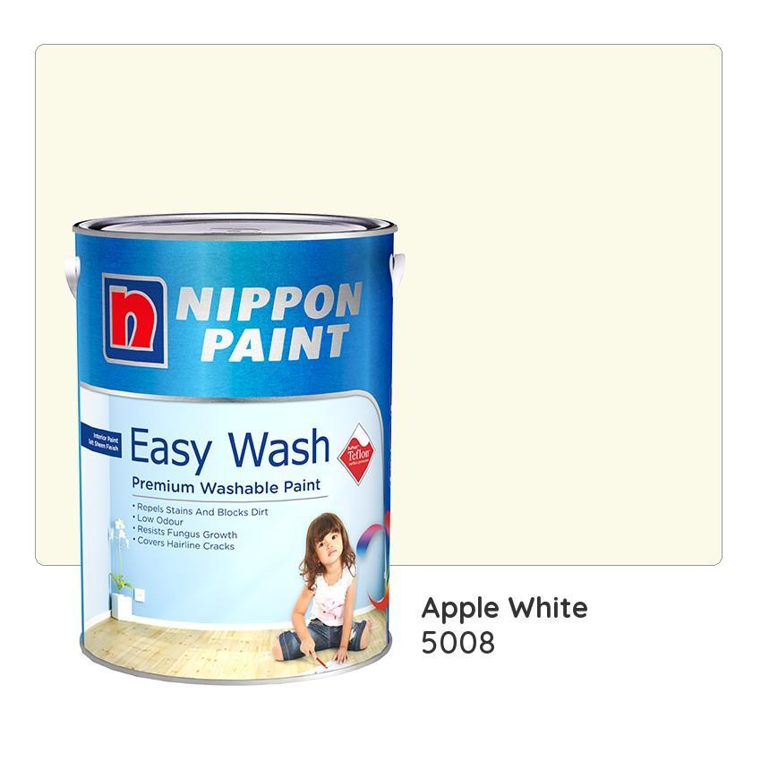 Nippon Paint Easy Wash with Teflonª 5008 (Apple White)