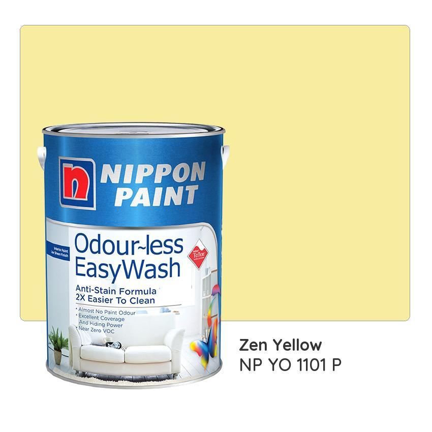 Nippon Paint Odour-less All-in-1 NP YO 1254 D (Mansion Gold)