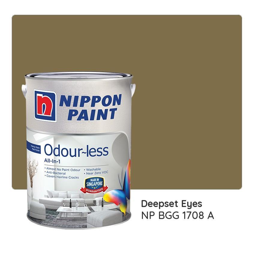 Nippon Paint Odour-less All-in-1 NP YO 1254 D (Mansion Gold)