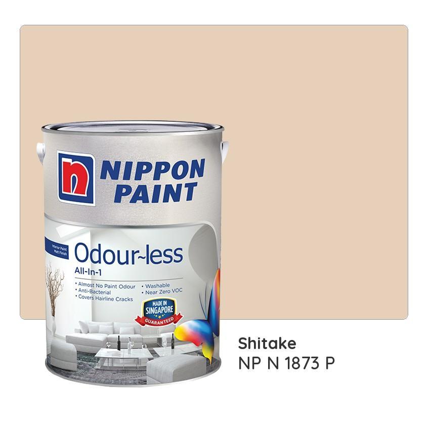 Nippon Paint Odour-less All-in-1 NP YO 1254 D (Mansion Gold)